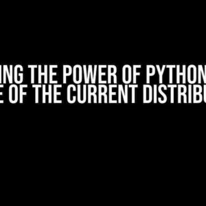 Unleashing the Power of Python: Get the Name of the Current Distribution